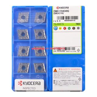 Original Kyocera CNMG120404-HQ Carbide Insert - Diamond 80° (10 PCS) TN60 CNMG120404-HQ TN60