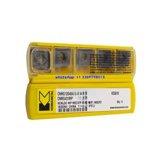 Original Kennametal CNMG120404-MP KC5010 Carbide Insert - Diamond 80° | Steel (10 PCS)