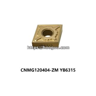 Original ZCC-CT CNMG120404-ZM YB6315 Carbide Turning Insert - Diamond 80° | Steel (10 PCS)