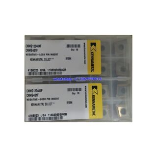 Original Kennametal CNMG120404F Carbide Insert - Diamond 80° (10 PCS) CNMG120404F K10M