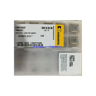 Original Kennametal CNMG120404F Carbide Insert - Diamond 80° (10 PCS) CNMG120404F K10P