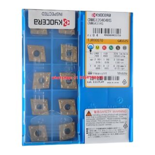 Original Kyocera CNMG120404HS CA5525 Carbide Insert - Diamond 80° | Steel (10 PCS)