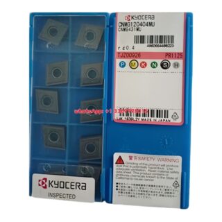 Original Kyocera CNMG120404MU PR1125 Carbide Insert - Diamond 80° (10 PCS)