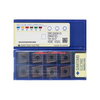 Original Sumitomo CNMG120404N-EX AC520U Carbide Insert - Diamond 80° (10 PCS)