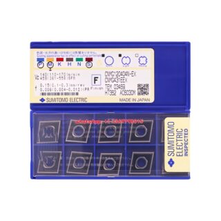 Original Sumitomo CNMG120404N-EX AC6030M Carbide Insert - Diamond 80° (10 PCS)