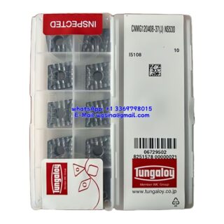 Original Tungaloy CNMG120408-37 NS530 Carbide Insert - Diamond 80° (10 PCS)