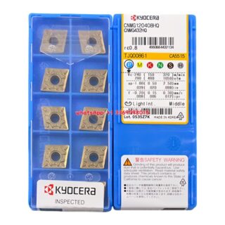Original Kyocera CNMG120408-HQ CA5515 Carbide Insert - Diamond 80° (10 PCS)
