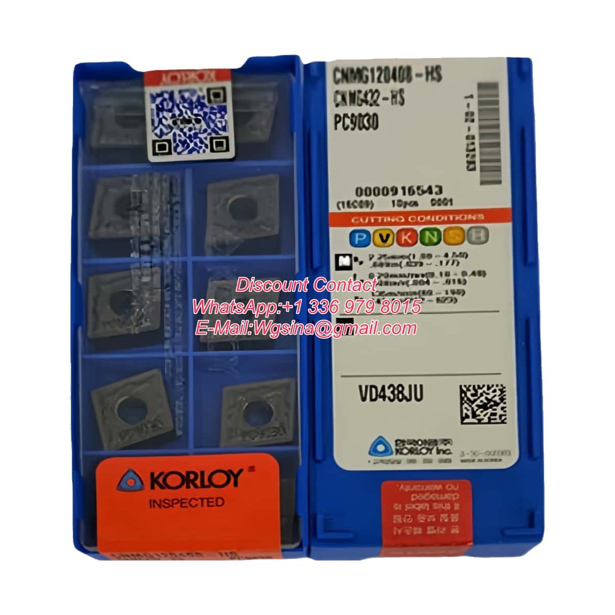 CNMG120408-HS PC9030