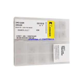 Original Kennametal CNMG120408-M Carbide Insert - Diamond 80° (10 PCS) CNMG120408-M K25M
