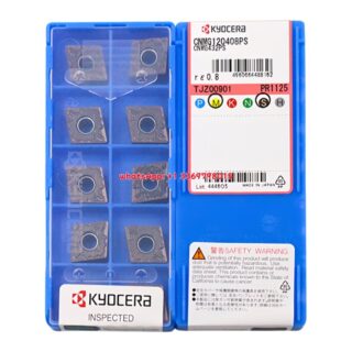 Original Kyocera CNMG120408-PS PR1125 Carbide Insert - Diamond 80° (10 PCS)