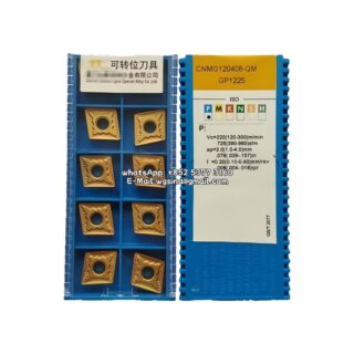 Gesac CNMG120408-QM GP1225 Diamond 80° Steel CNMG432