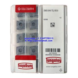 Original Tungaloy CNMG120408-TS NS530 Carbide Insert - Diamond 80° (10 PCS)