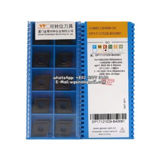 Original Gesac CNMG120408-UK GK1115 Carbide Insert - Diamond 80°
