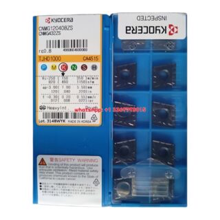Original Kyocera CNMG120408-ZS CA4515 Carbide Insert - Diamond 80° (10 PCS)