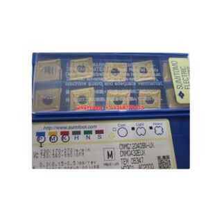 Original Sumitomo CNMG120408N-UX AC2000 Carbide Insert - Diamond 80° (10 PCS)