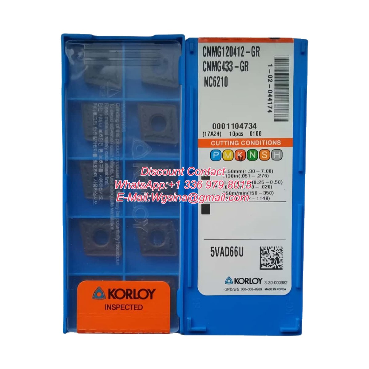 CNMG120412-GR NC6210