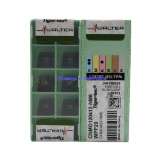 Original Walter CNMG120412-NM6-WPP20 Carbide Turning Insert - Diamond 80° (10 PCS)