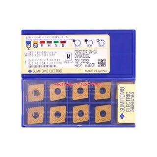 Original Sumitomo CNMG120412N-GU AC820P Carbide Insert - Diamond 80° | Steel (10 PCS)