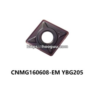 Original ZCC-CT CNMG160608-EM YBG205 Carbide Turning Insert - Diamond 80° | Steel, Stainless Steel (10 PCS)