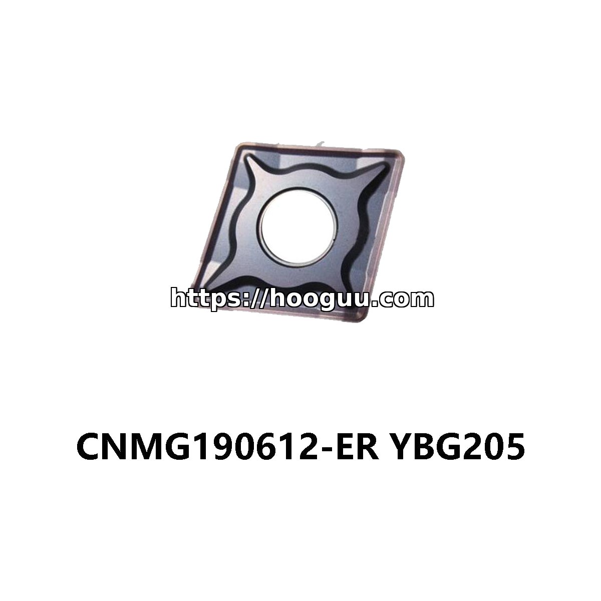 ZCC-CT CNMG190612-ER YBG205 Diamond 80° Steel CNMG643 - Image 2