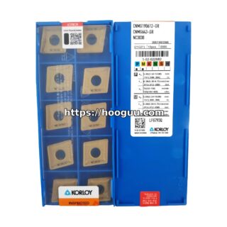 Original Korloy CNMG190616-GR NC3030 Carbide Turning Insert - Diamond 80° | Steel