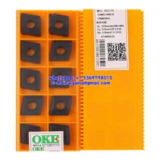 Original OKE CNMG190616 OC2115 Carbide Insert - Diamond 80° (10 PCS)
