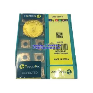 Original TaeguTec 120404 TT9080 Carbide Insert | Stainless Steel & More (10 PCS) CNMG EA CNMG 120404 EA TT9080