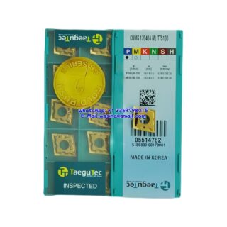 Original TaeguTec 120404 TT5100 Carbide Insert (10 PCS) CNMG ML CNMG 120404 ML TT5100