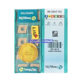 Original TaeguTec 120404 TT8125 Carbide Insert | Steel (10 PCS) CNMG MT CNMG 120404 MT TT8125