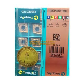 Original TaeguTec 120408 TT5080 Carbide Insert (10 PCS) CNMG MT CNMG 120408 MT TT5080