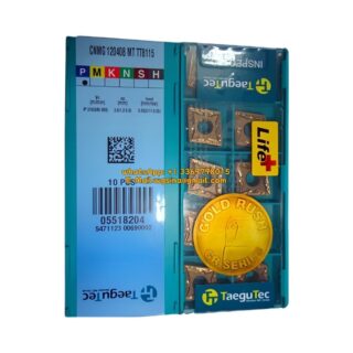 Original TaeguTec 120408 TT8115 Carbide Insert (10 PCS) CNMG MT CNMG 120408 MT TT8115
