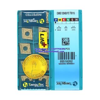 Original TaeguTec 120408 TT8115 Carbide Insert (10 PCS) CNMG CNMG 120408 PC TT8115