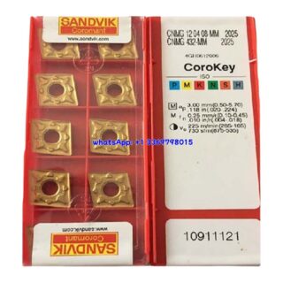 Original Sandvik 08-MM Carbide Turning Insert CNMG 12 04 2025 CNMG 12 04 08-MM 2025