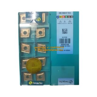 Original TaeguTec 160608 TT8125 Carbide Insert | Steel (10 PCS) CNMG MT CNMG 160608 MT TT8125