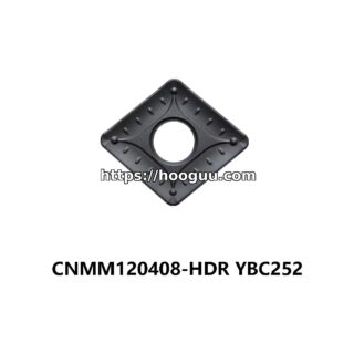 Original ZCC-CT CNMM120408-HDR YBC252 Carbide Turning Insert - Diamond 80° | Steel (10 PCS)