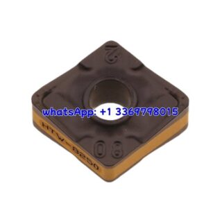 Original Iscar CNMX090608-M3PW IC8250 Carbide Turning Insert - Diamond 80° | Steel (10 PCS)