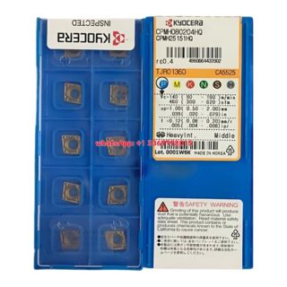 Original Kyocera CPMH080204-HQ CA5525 Carbide Insert - Diamond 80° | Steel (10 PCS)