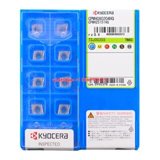 Original Kyocera CPMH080204-HQ Carbide Insert - Diamond 80° (10 PCS) TN60 CPMH080204-HQ TN60