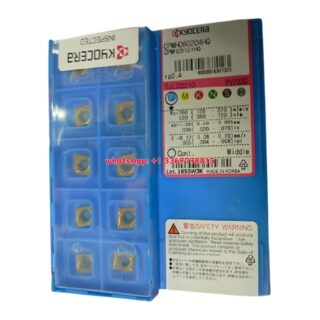 Original Kyocera CPMH080204-HQ PV7020 Carbide Turning Insert - Diamond 80° | Stainless Steel (10 PCS)
