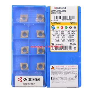 Original Kyocera CPMH090308-HQ CA5525 Carbide Insert - Diamond 80° | Steel (10 PCS)