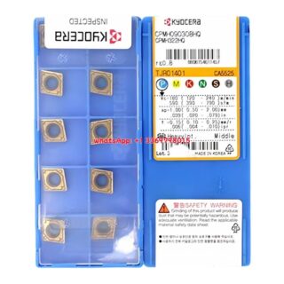 Original Kyocera CPMH090308HQ CA5525 Carbide Insert - Diamond 80° | Steel (10 PCS)
