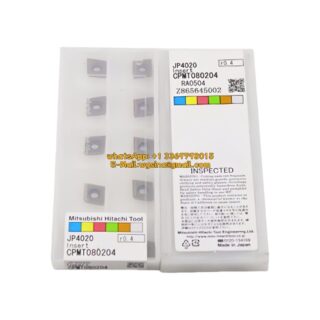 Original HITACHI CPMT080204 JP4020 Carbide Insert - Diamond 80° (10 PCS)