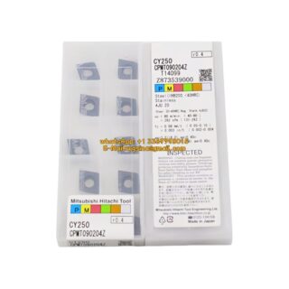 Original HITACHI CPMT090204Z CY250 Carbide Insert - Diamond 80° (10 PCS)