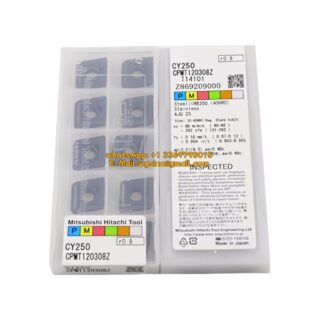 Original HITACHI CPMT120308Z JP4020 Carbide Insert - Diamond 80° (10 PCS)