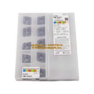 Original HITACHI CPMT160408Z CY250 Carbide Insert - Diamond 80° (10 PCS)