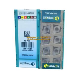 Original TaeguTec DCET11T302L-GF TT9020 Carbide Insert - Diamond 55° (10 PCS)