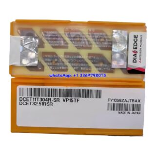 Original Mitsubishi DCET11T304R-SR VP15TF Carbide Insert - Diamond 55° | Steel & More (10 PCS)