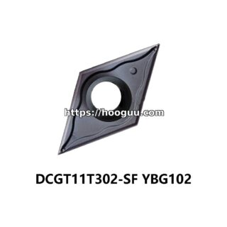 Original ZCC-CT DCGT11T302-SF YBG102 Carbide Turning Insert - Diamond 55° | Steel & More (10 PCS)