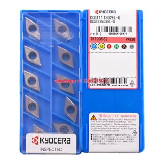 Original Kyocera DCGT11T302EL-U PR930 Carbide Insert - Diamond 55° (10 PCS)