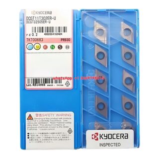 Original Kyocera DCGT11T302ER-U PR930 Carbide Insert - Diamond 55° (10 PCS)